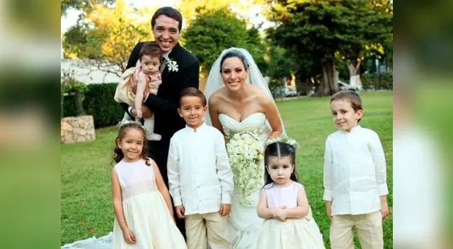 Los pajecitos de una boda.