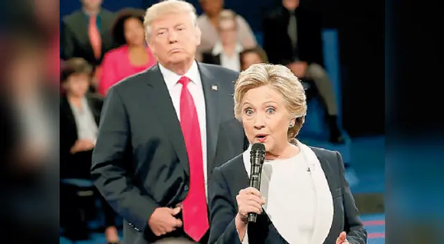 Hillary le lleva cuatro puntos de ventaja a donald trump, según sondeo