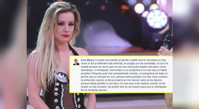 Tuvo duras palabras contra rubia que lloró por muerte de su 'hijo' y ríe cuando le dan otra mascota