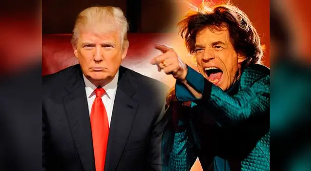 Mick Jagger sorprendió a todos con su respuesta a Trump