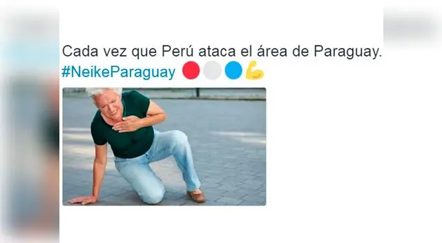 Meme de la goleada de Perú a Paraguay