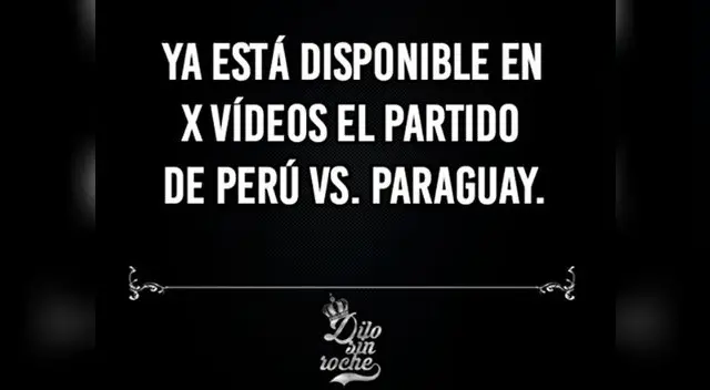 Más memes del Perú 4-Paraguay 1