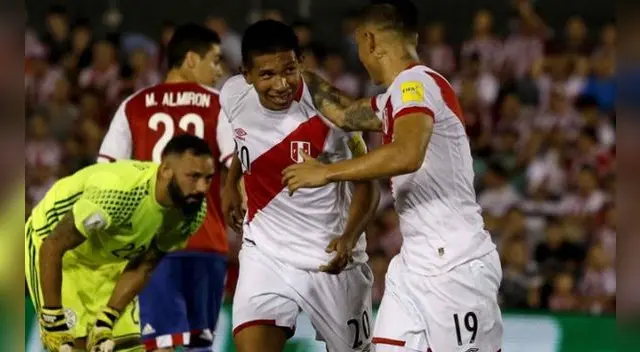 Edison Flores fue al autor del segundo gol ante Paraguay Edison Flores fue al autor del segundo gol ante Paraguay