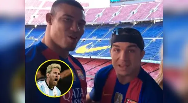Estrellas de la WWE retan a Messi para una pelea Estrellas de la WWE retan a Messi para una pelea