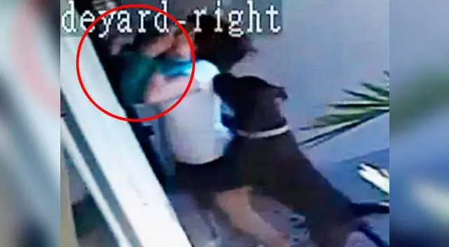 La mujer intentó proteger al menor pero no fue suficiente