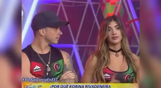 Korina Rivadeneira cerró el tema con Mario Hart
