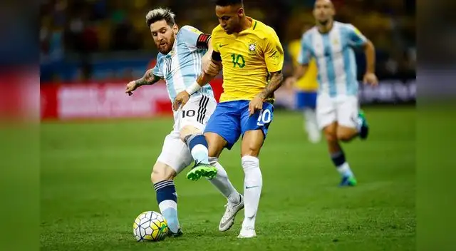 Messi no pudo ante Neymar