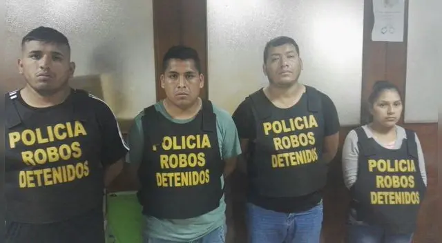 Son acusados de integrar banda de marcas