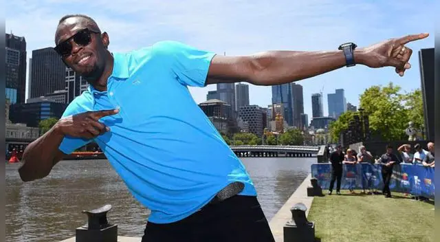 Bolt cumplió su sueño de trabajar en un equipo de fútbol