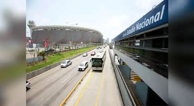 El Metropolitano ampliará su servicio el día del encuentro Perú vs Brasil