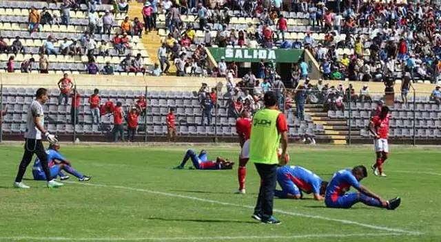 Alianza Universidad Huánuco en el desarrollo del partido se quedó solo con 3 Sub 24