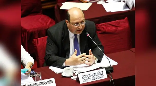 El Congreso de la República citaría al actual viceministro de Vivienda y Urbanismo, Ricardo Vidal Núñez