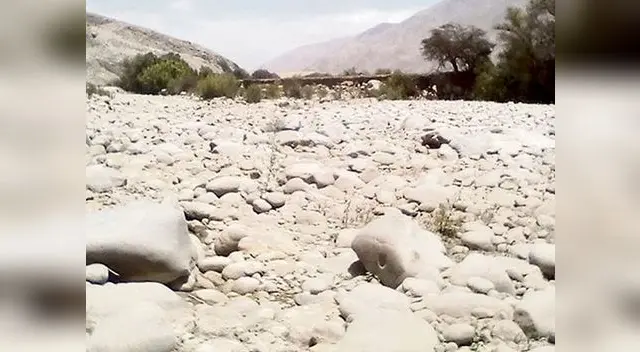 El caudal de las aguas ha reducido drásticamente provocando gran preocupación en los agricultores