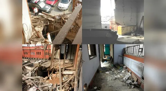 Vieja casona es un peligro para todos