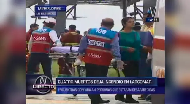 Las personas fueron trasladadas en las ambulancias del hospital de la Solidaridad Las personas fueron trasladadas en las ambulancias del hospital de la Solidaridad