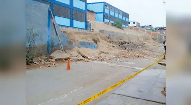 Así quedó centro educativo