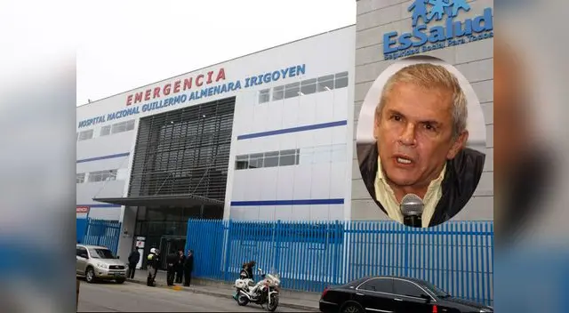 Luis castañeda se encuentra estable tras ser internado de emergencia