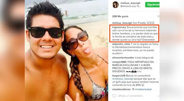 En redes sociales censuran actitud de Melissa Loza