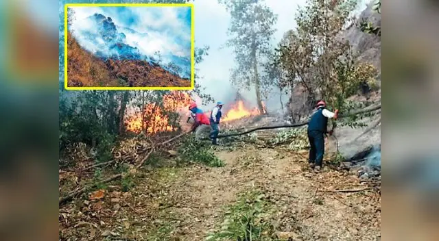 la sequía que castiga el país y las malas prácticas de algunos agricultores han generado el fuego.