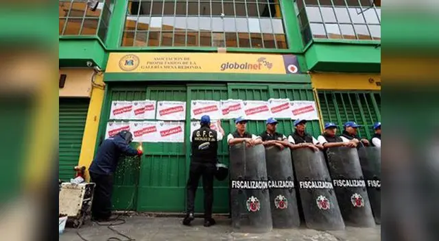 clausuran galería Mesa Redonda por no cumplir con medidas de seguridad clausuran galería Mesa Redonda por no cumplir con medidas de seguridad
