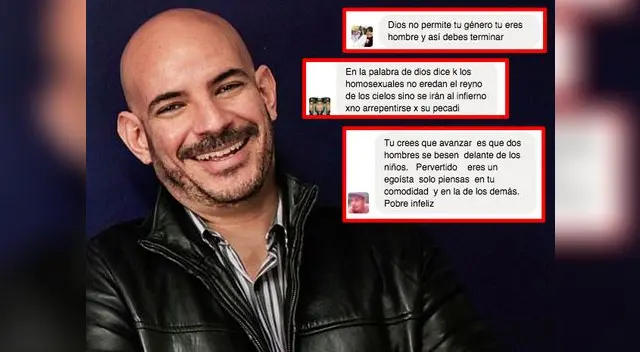 Ricardo Morán no dudó en responder a todos los homofóbicos 