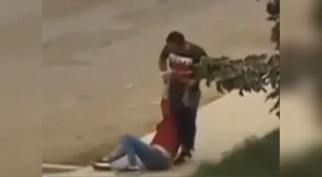 Agresor de mujer recibió su merecido