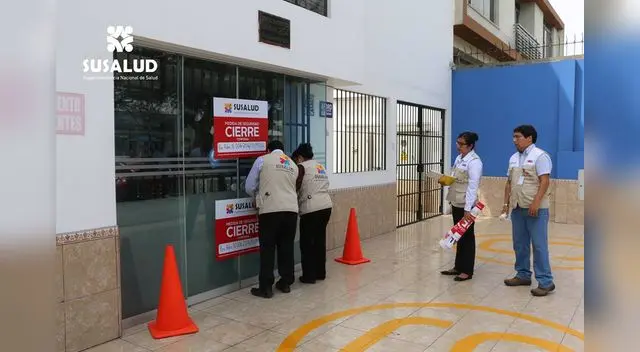 Local fue clausurado por no contar con autorización sanitaria indicaron