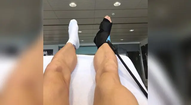 Gareth Bale publicó en las redes sociales sus trabajos de recuperación tras la complicada lesión al tobillo