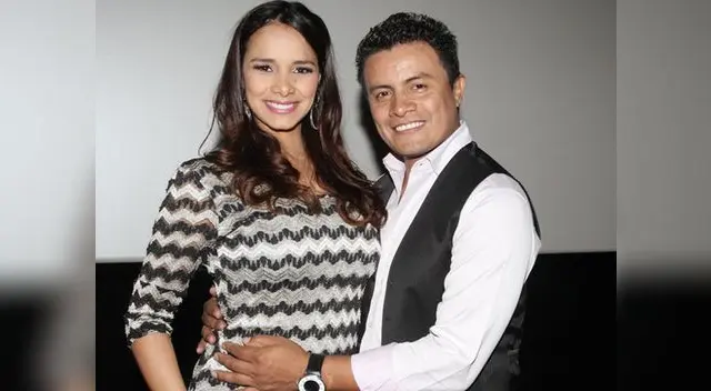 Maricielo Effio y Ernesto Pacheco cuando todo era felicidad