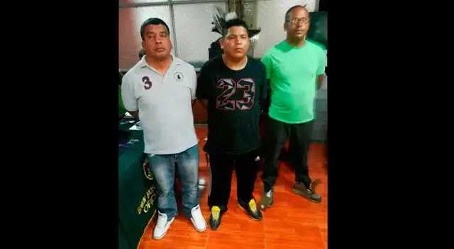 Lacras atrapados por la PNP