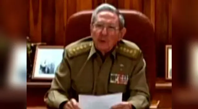 Así anunció Raúl Castro la muerte de su hermano Así anunció Raúl Castro la muerte de su hermano