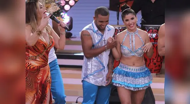 Yahaira Plasencia y Cesar Tavara juntos en Reyes de El Show Yahaira Plasencia y Cesar Tavara juntos en Reyes de El Show