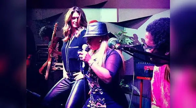 Cindy Crawford bailó al ritmo de la música negra