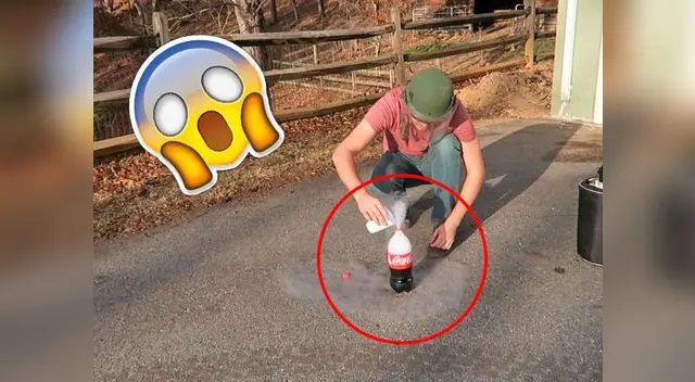  ¿Qué sucede cuándo mezclas gaseosa con nitrógeno líquido? 