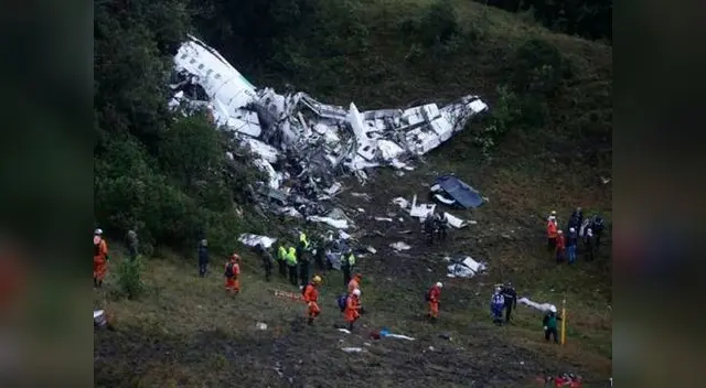 Así quedó el avión que cobró la vida del plantel del Chapecoense Así quedó el avión que cobró la vida del plantel del Chapecoense