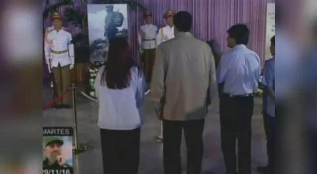 Maduro y Morales le rinden tributo en La Habana a Fidel Castro Maduro y Morales le rinden tributo en La Habana a Fidel Castro