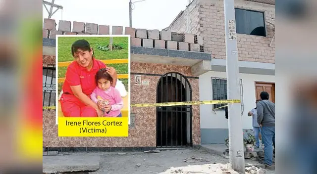 en esta vivienda ocurrió crimen de mujer bombero