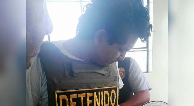 Carlo Feijoó capturado en Tumbes