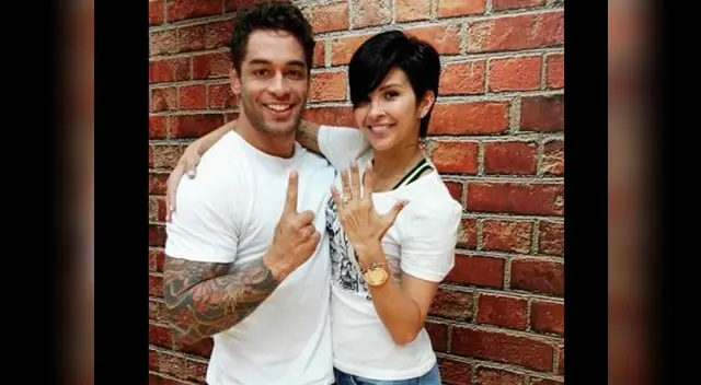 Con su inseparable pareja, Tahiti Lira