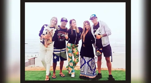 Pasaron fin de semana con grupo de amigos en el balneario de Punta Hermosa