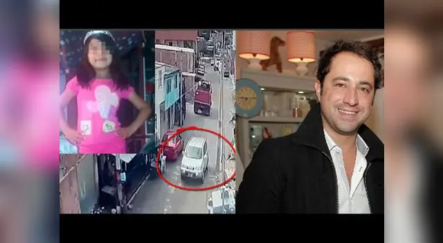 Instantes del rapto de menor. Al lado, el capturado. Instantes del rapto de menor. Al lado, el capturado.