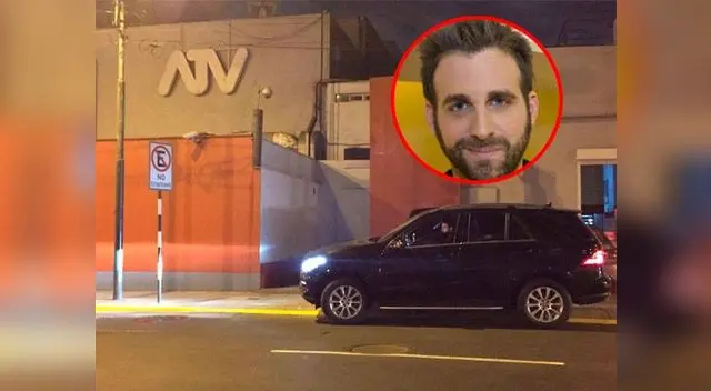 Estuvo un buen rato frente a televisora de San Isidro