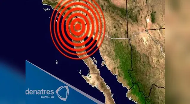Sismo en zona norte de California Sismo en zona norte de California