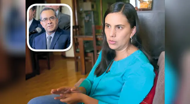 Verónika Mendoza arremetió con todo contra fuerza popular y defendió a ministro Jaime Saavedra