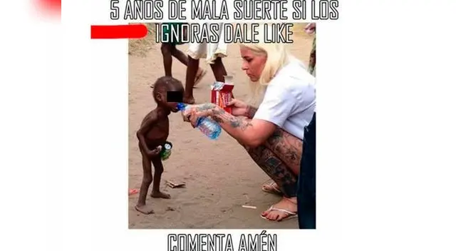 Las imágenes abundan en Facebook donde miles comentan 