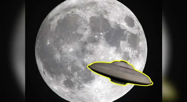 Enorme objeto es captado sobre la superficie lunar Enorme objeto es captado sobre la superficie lunar