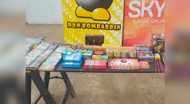 Artefactos pirotécnicos totalmente seguros en feria Artefactos pirotécnicos totalmente seguros en feria