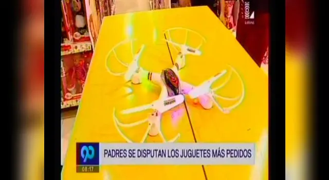 Padres de familia compran drones como regalo de Navidad para sus hijos