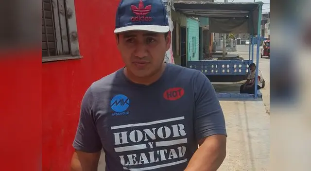 José Chumbiray denunció haber sido cobardemente agredido por Juan "Chiquito" Flores