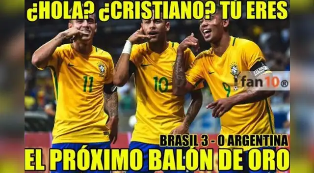 Brasil humilló a Argentina en las eliminatorias